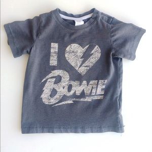 H&M Bowie baby tee